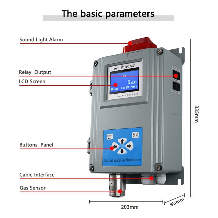 c2h4 detector for sale